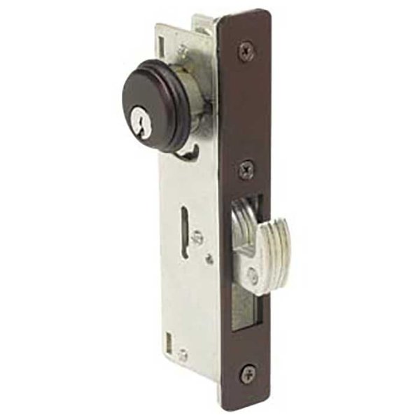 Tell Tell Pro Line 1-1/8 Storefront Hookbolt Mortise Lock Non-Handed Aluminum & Duranodic GMLHB118-AL-DU